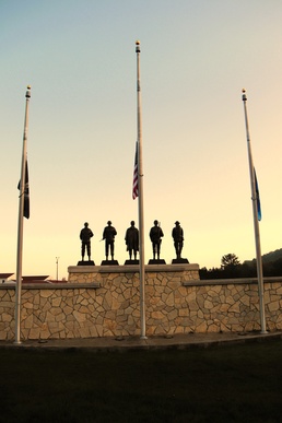 Fort McCoy's Commemorative Area on Patriot Day 2025