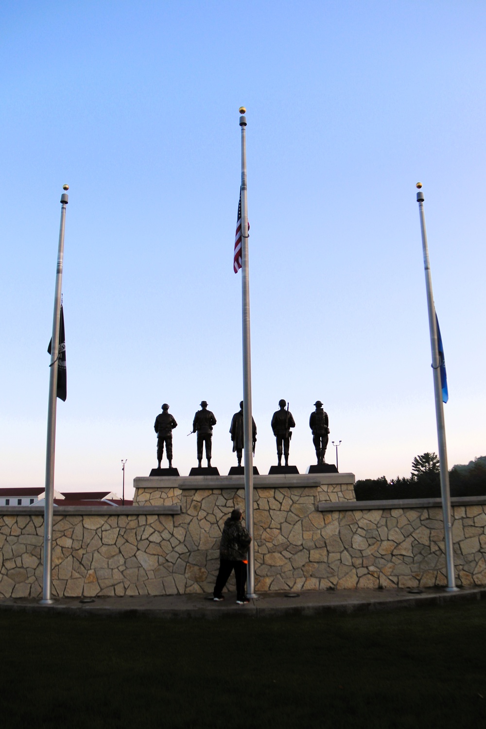 Fort McCoy's Commemorative Area on Patriot Day 2025
