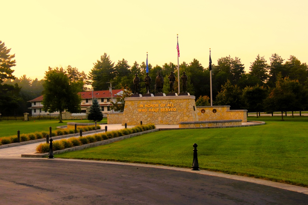 Fort McCoy's Commemorative Area on Patriot Day 2025