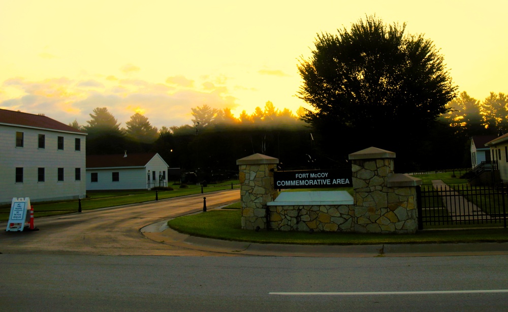 Fort McCoy Commemorative Area on Patriot Day 2025