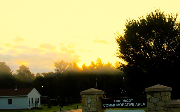 Fort McCoy Commemorative Area on Patriot Day 2025