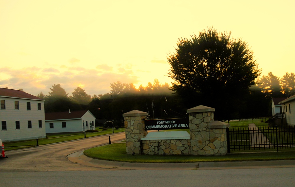 Fort McCoy Commemorative Area on Patriot Day 2025