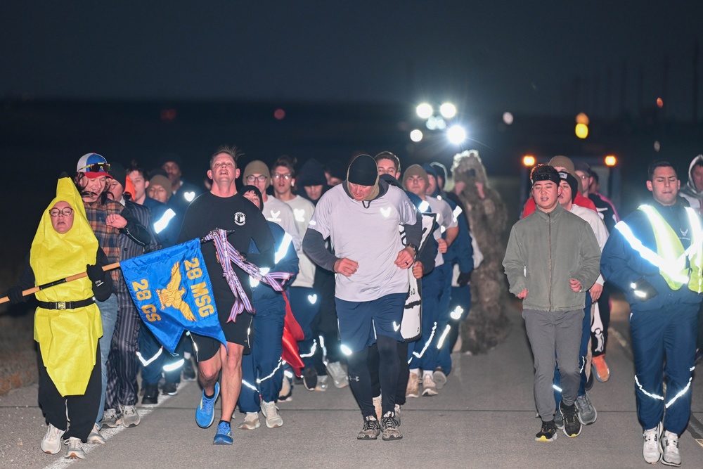 28th Communications Squadron Halloween 5k run