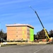 November 2025 construction operations for fiscal year 2024-funded $55.75 million Collective Training Officers Quarters Project at Fort McCoy
