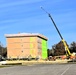 November 2025 construction operations for fiscal year 2024-funded $55.75 million Collective Training Officers Quarters Project at Fort McCoy