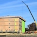November 2025 construction operations for fiscal year 2024-funded $55.75 million Collective Training Officers Quarters Project at Fort McCoy