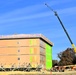 November 2025 construction operations for fiscal year 2024-funded $55.75 million Collective Training Officers Quarters Project at Fort McCoy