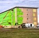 November 2025 construction operations for fiscal year 2024-funded $55.75 million Collective Training Officers Quarters Project at Fort McCoy
