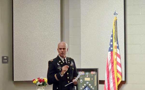 Kentucky's Medical Detachment commander retires