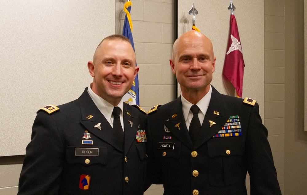 Kentucky's Medical Detachment commander retires