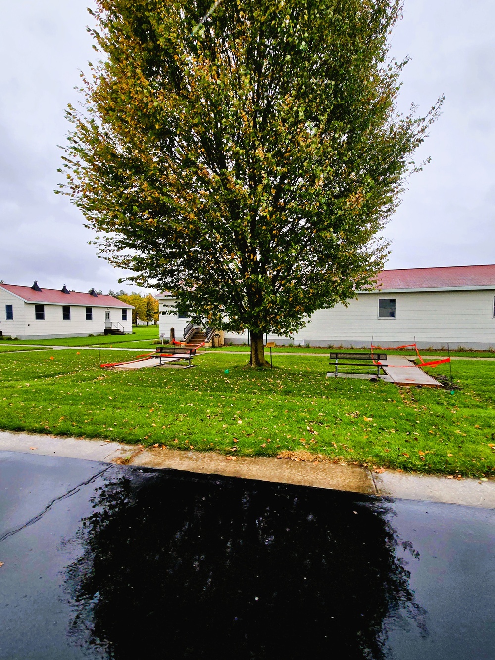 New concrete pads added to Fort McCoy's Commemorative Area