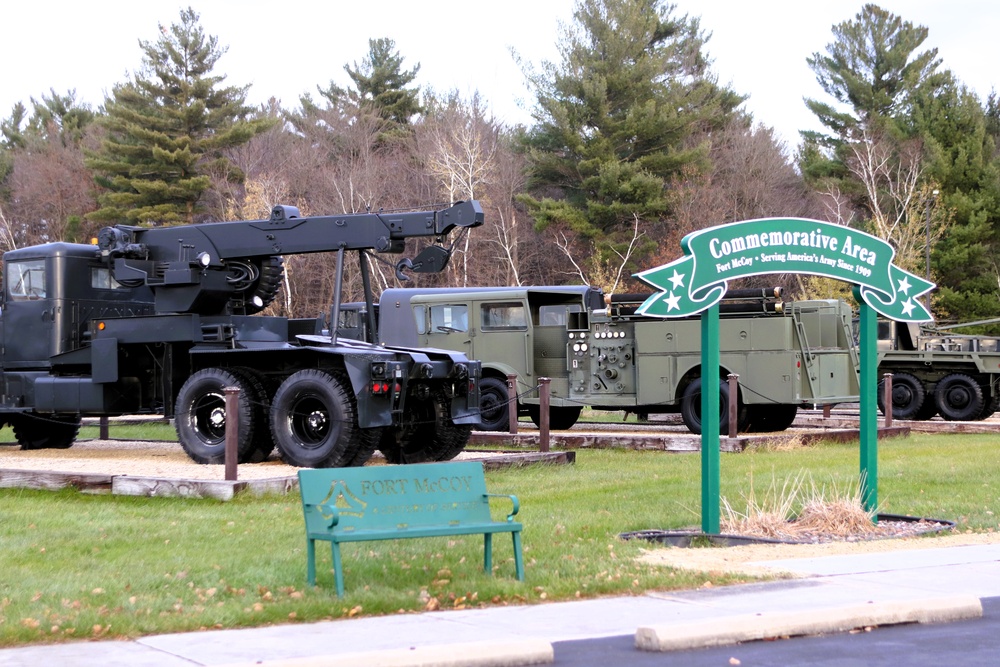 New concrete pads added to Fort McCoy's Commemorative Area