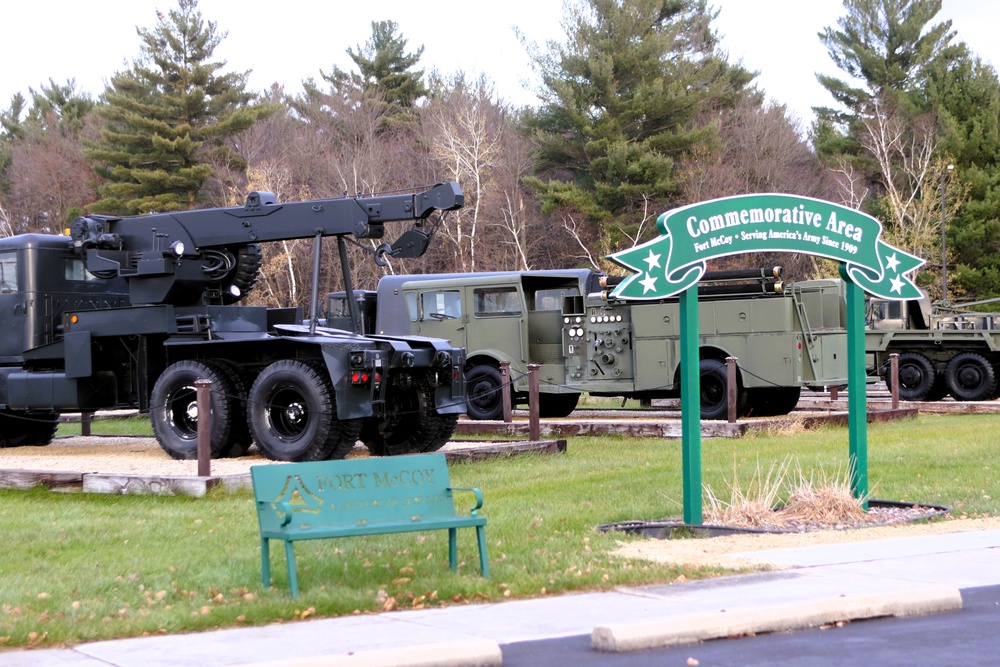 New concrete pads added to Fort McCoy's Commemorative Area