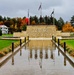 Fall Views of Veterans Memorial Plaza at Fort McCoy's Commemorative Area