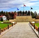 Fall Views of Veterans Memorial Plaza at Fort McCoy's Commemorative Area