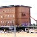 September 2025 construction operations for East Barracks Project at Fort McCoy