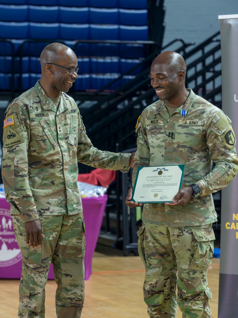 Army Chief of Chaplins visit D.C. National Guard