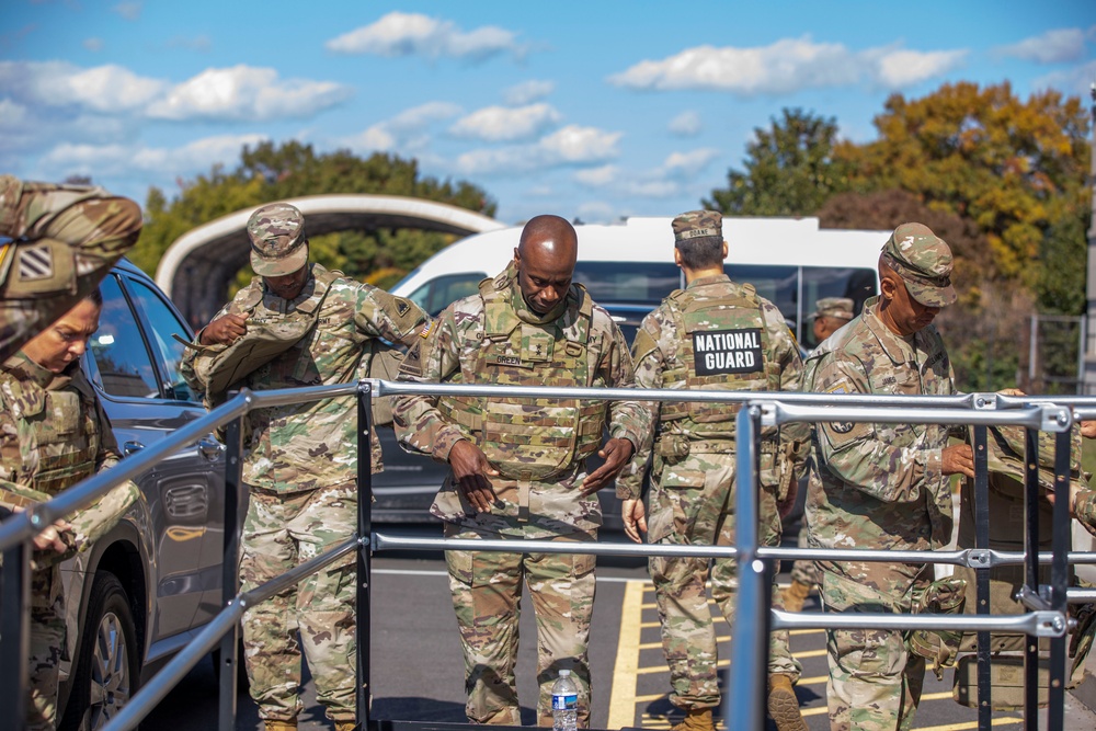 Army Chief of Chaplins visit D.C. National Guard