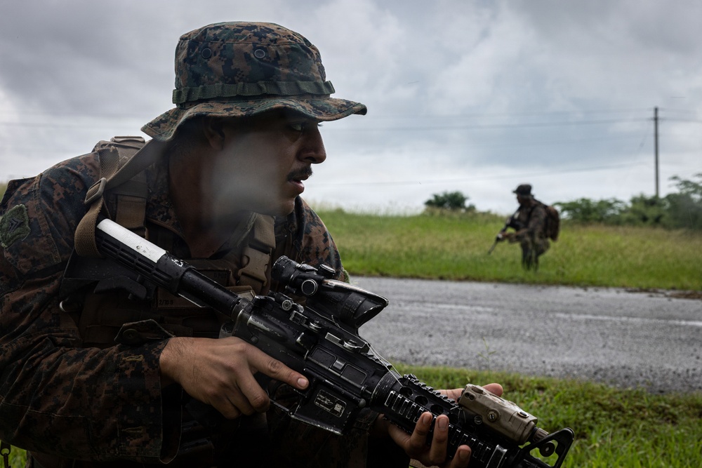 22nd MEU(SOC) | Golf Battery AMTP on Camp Santiago, Puerto Rico