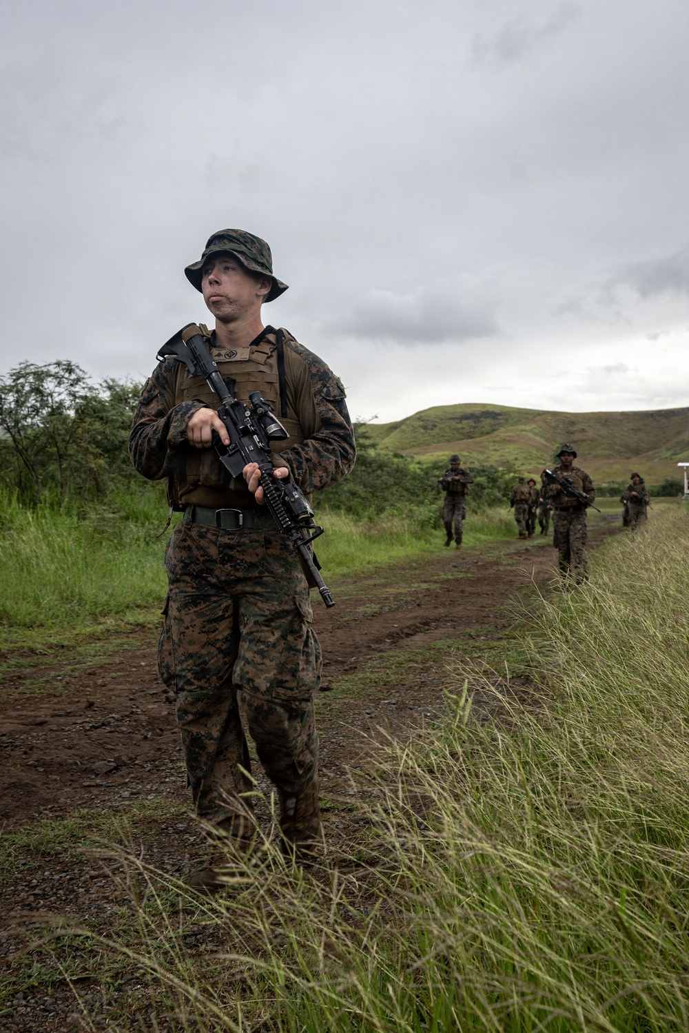 22nd MEU(SOC) | Golf Battery AMTP on Camp Santiago, Puerto Rico
