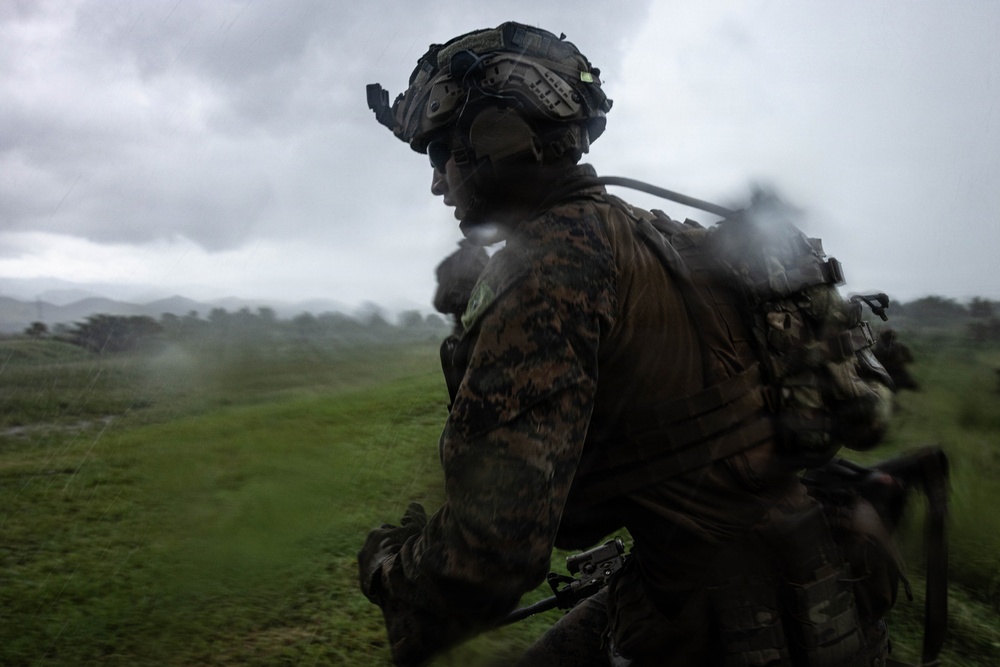 22nd MEU(SOC) | India Co and CAAT Black Conduct Stress Shoot on Camp Santiago, Puerto Rico