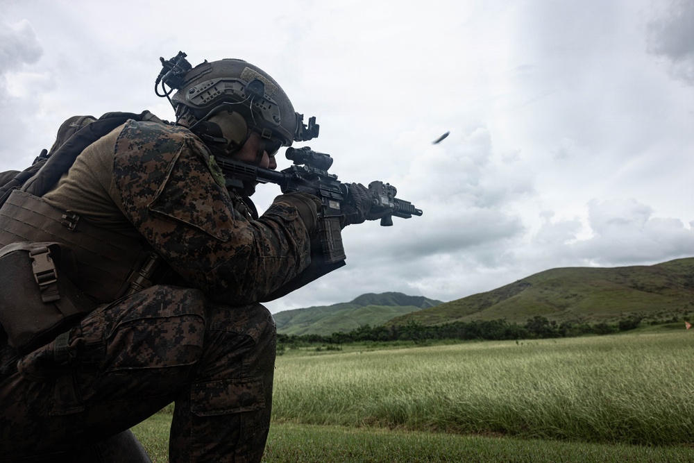 22nd MEU(SOC) | India Co and CAAT Black Conduct Stress Shoot on Camp Santiago, Puerto Rico