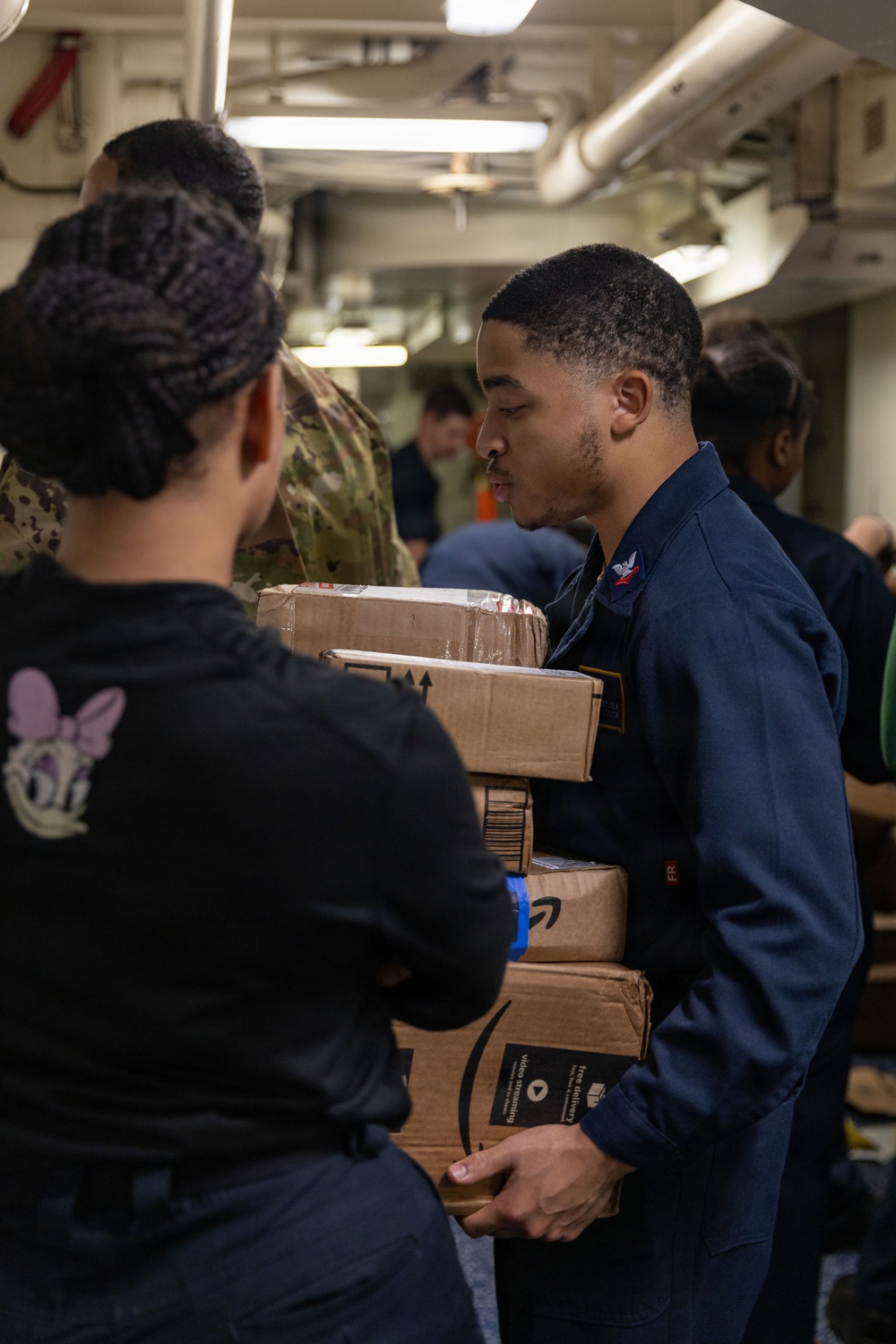 USS Gerald R. Ford (CVN 78) Mail Call