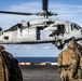 22nd MEU Conducts Fast Rope Training Onto The USS Iwo Jima (LHD 7)