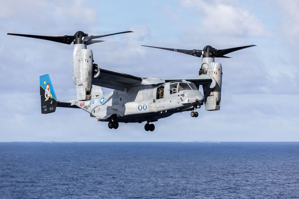 USS Iwo Jima Conducts Flight Operations