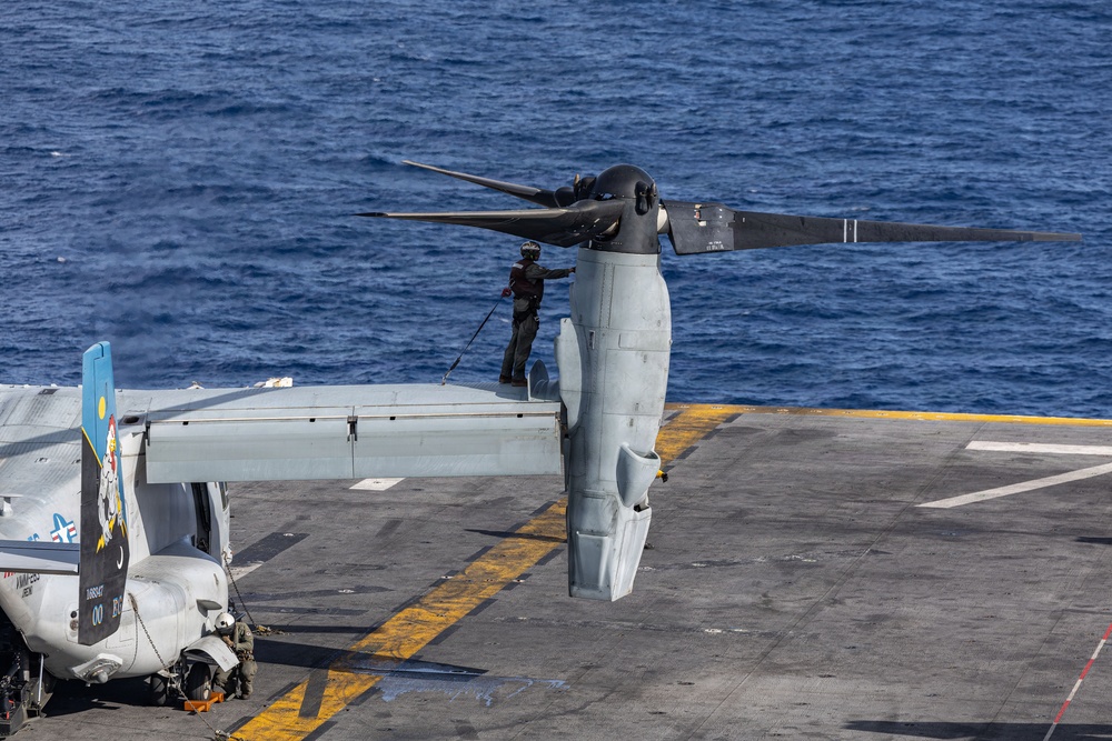 USS Iwo Jima Conducts Flight Operations