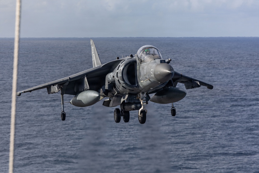 USS Iwo Jima Conducts Flight Operations