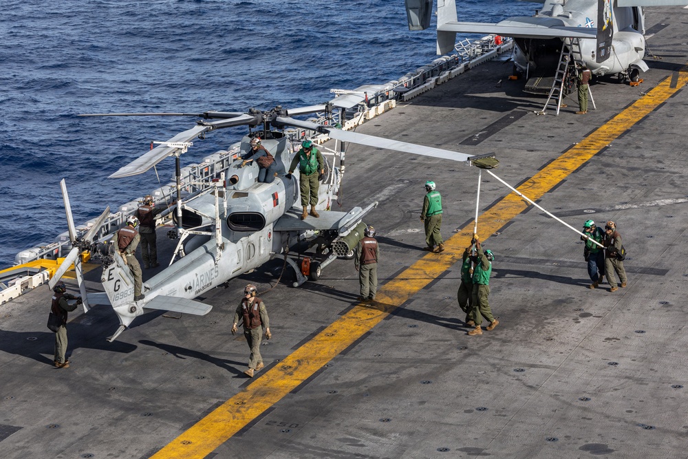 USS Iwo Jima Conducts Flight Operations
