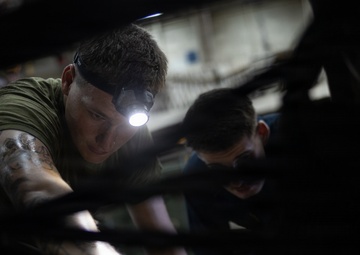 22nd MEU(SOC) | CLB 26 Conduct Heavy Equipment Maintenance