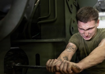 22nd MEU(SOC) | CLB 26 Conduct Heavy Equipment Maintenance