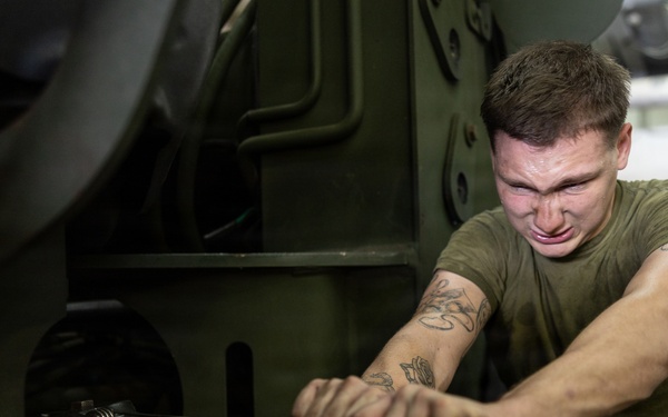 22nd MEU(SOC) | CLB 26 Conduct Heavy Equipment Maintenance