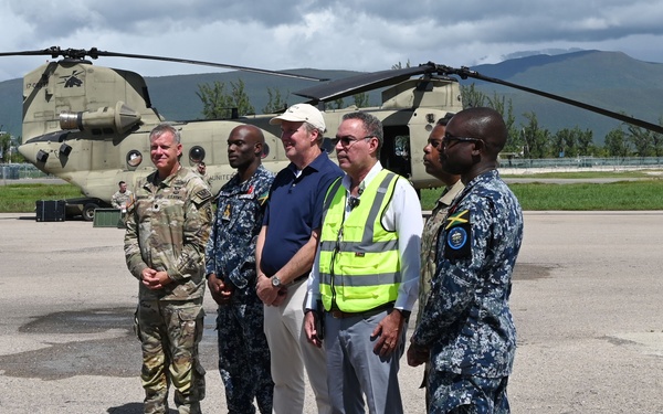 Joint Task Force Bravo Arrives in Jamaica