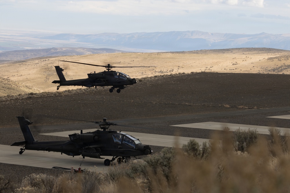 16th CAB Refuels AH-64 Apaches at Rising Thunder 25
