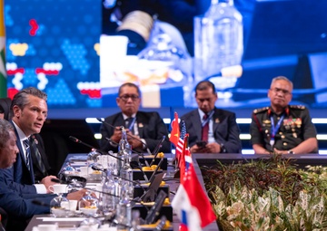 SW Hegseth Attends ADMM+ In Malaysia