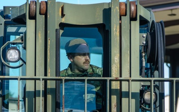 108th LRS Airman Trains for Forklift Certification