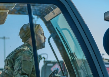 108 Airman Trains for Forklift Certification