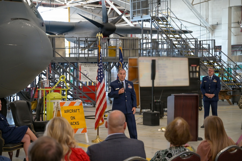 SMSgt Guy Lupica joins the Chief Master Sergeant tier