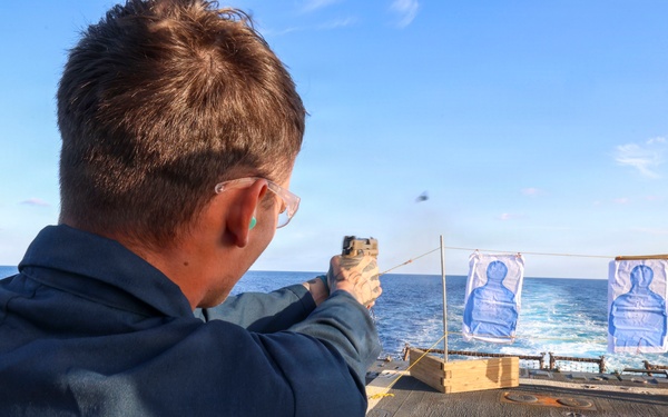 USS Bainbridge (DDG96) Live-Fire Exercise