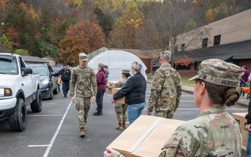W.Va. Guard assists with food distribution efforts supporting Operation Feeding Families
