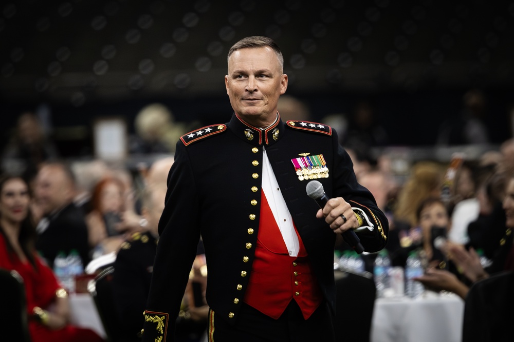 Marine Forces Reserve and Marine Forces South Celebrate the 250th Marine Corps Birthday