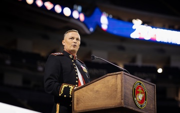 MARFORRES, MARFORSOUTH Celebrate 250th Marine Corps Birthday with Largest Ball in the Corps
