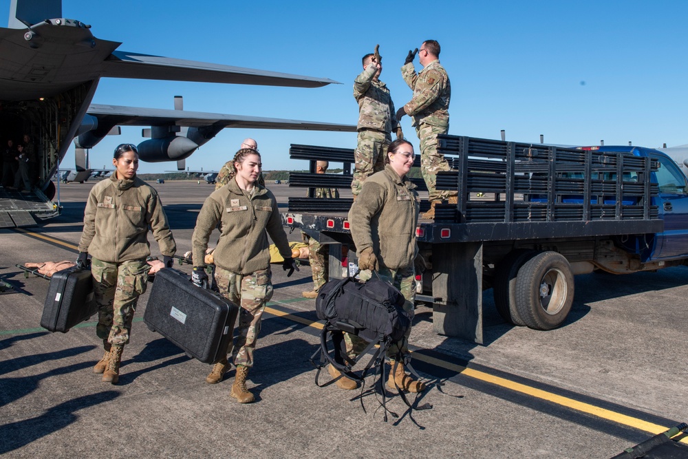 189th AW Medical Group Patient Loading Exercise