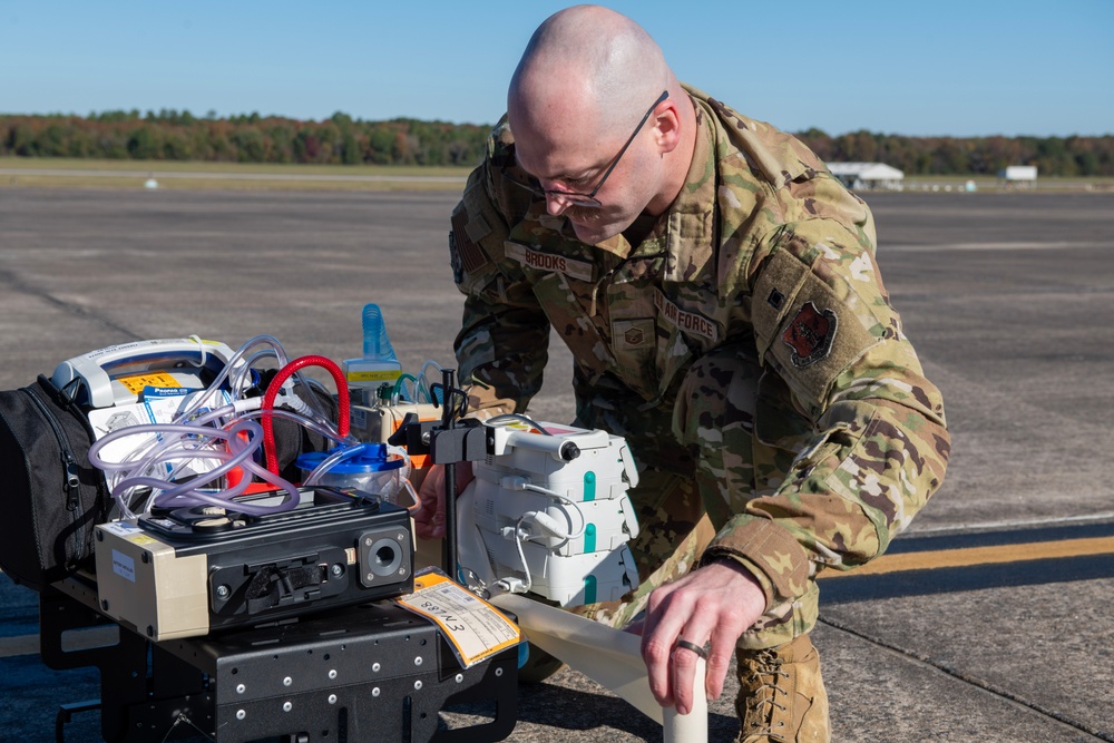 189th AW Medical Group Patient Loading Exercise