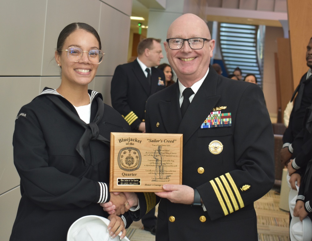 NMRTC Annapolis Announces the Sailors of the Quarter During Award Ceremony