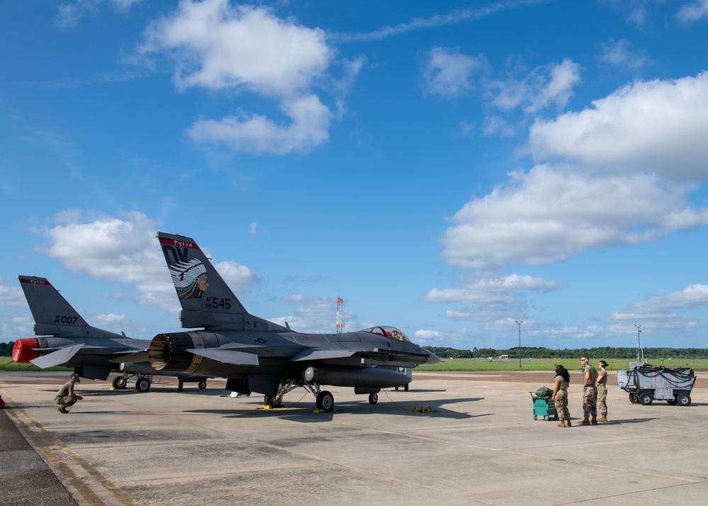 138FW Supports Operation Noble Eagle