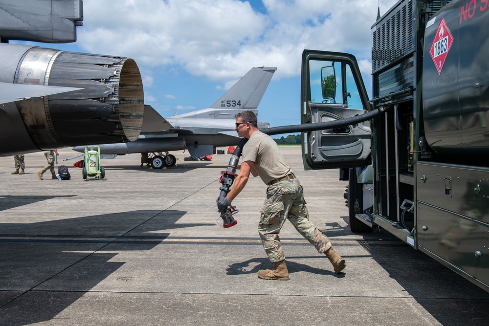 138FW Supports Operation Noble Eagle